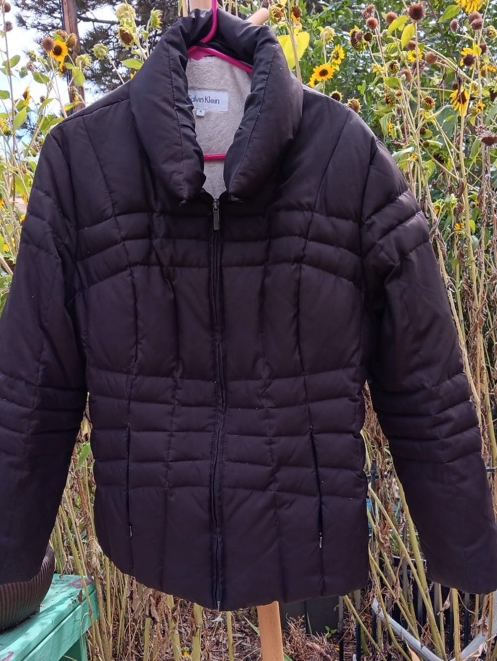 Calvin Klein Women's Black Quilted Puffer Jacket